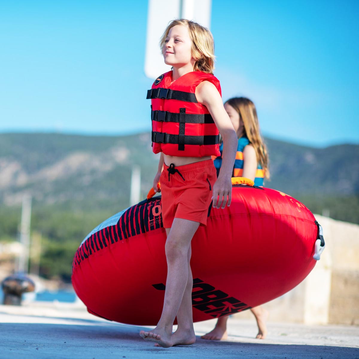 Jobe Watersports 244823015 Nylon Vest Youth Red