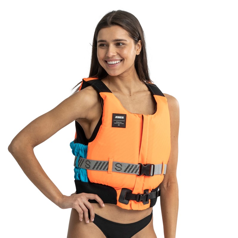 SHORT RENTAL VEST ORANGE BLUE