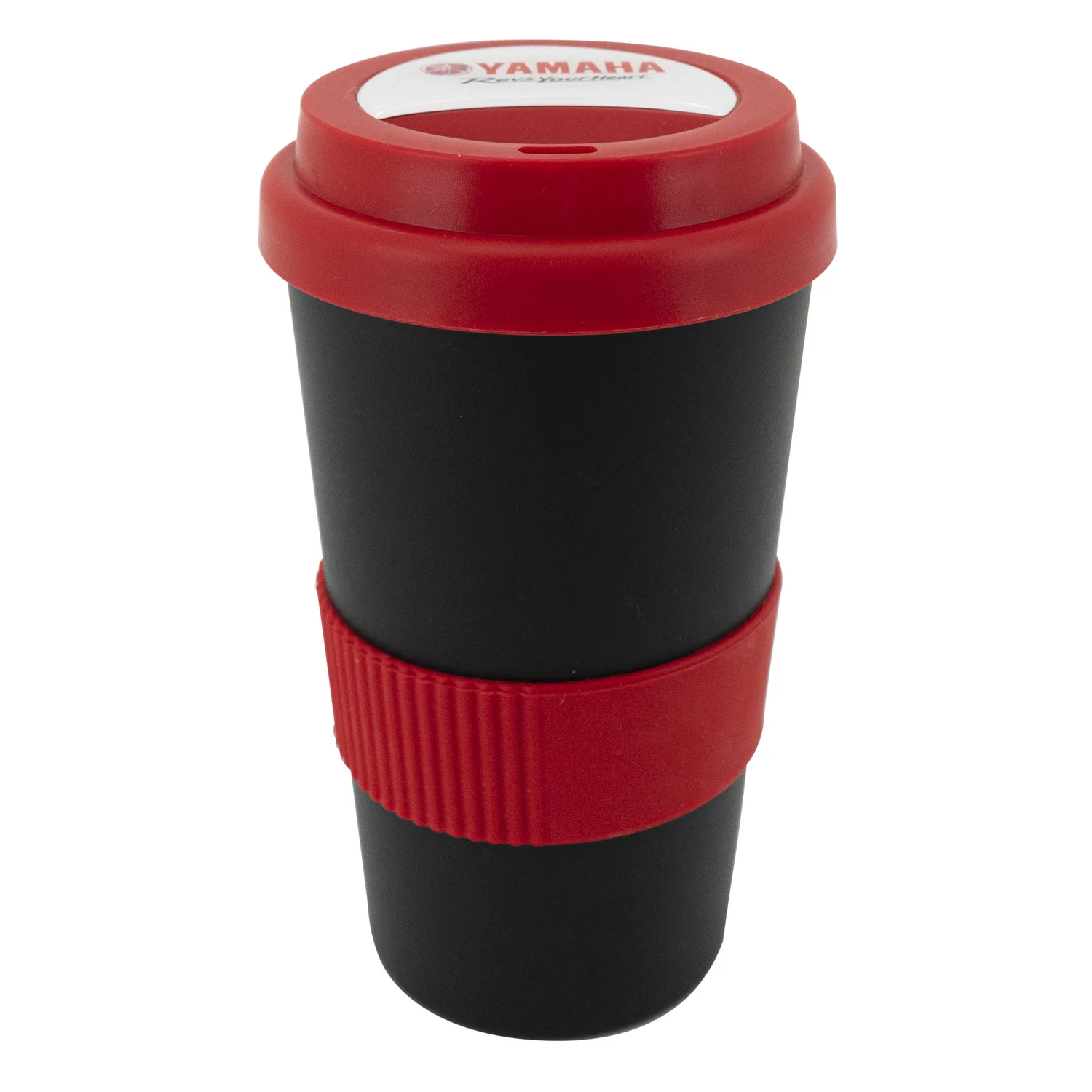YAMAHA BLACK TRAVEL MUG